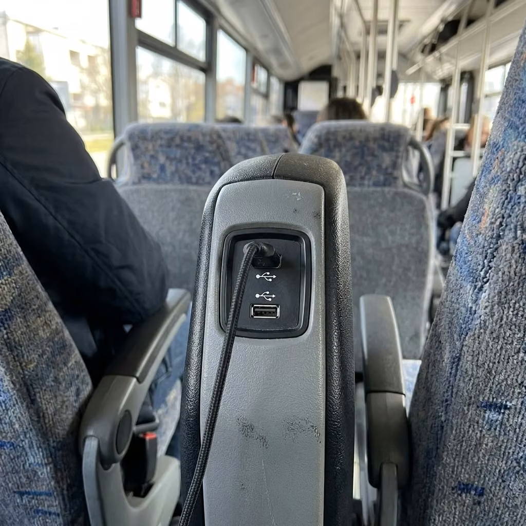 hinesville 28 passenger minibus usb charging