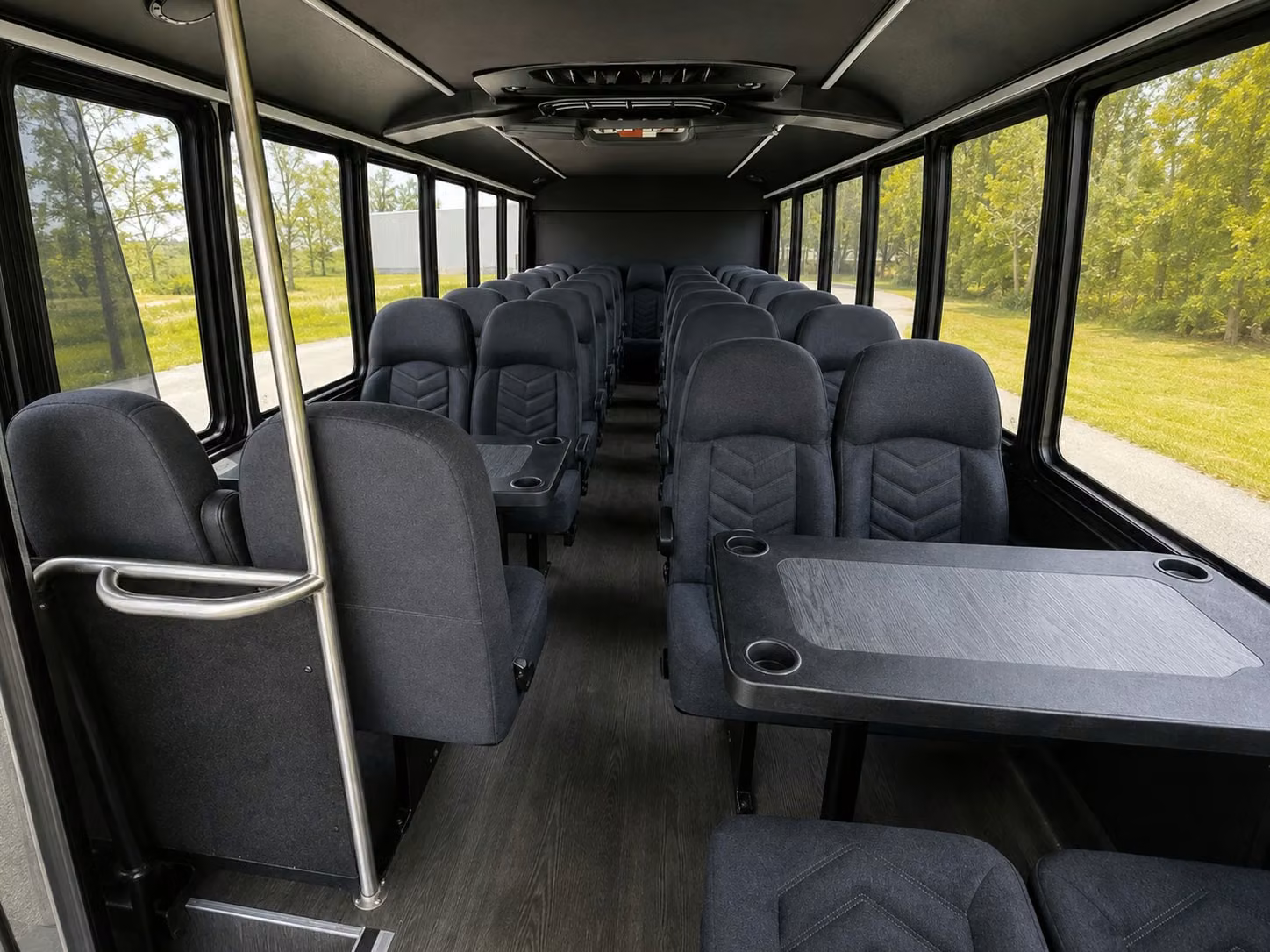hinesville minibus interior 2