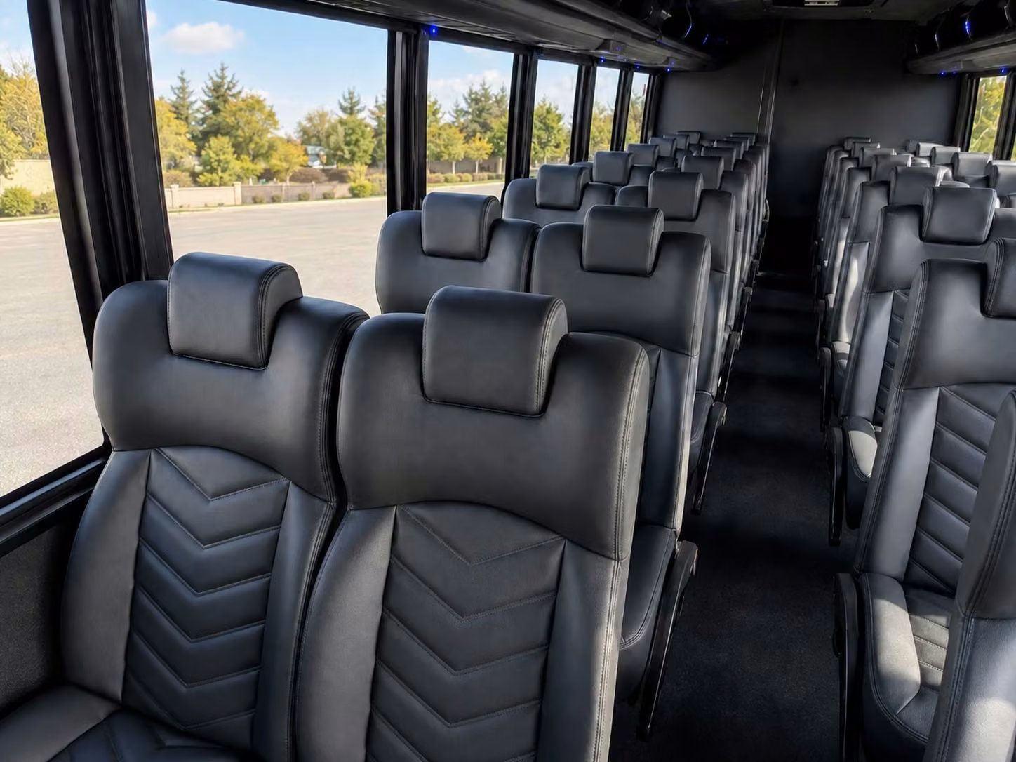 hinesville minibus interior 3