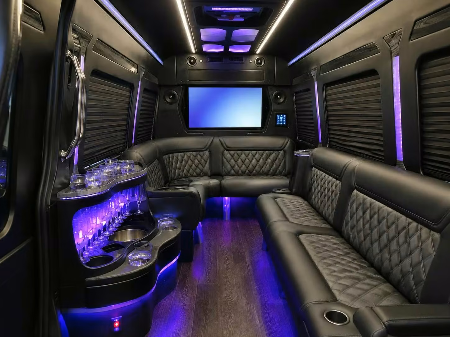 hinesville party bus smart tvs