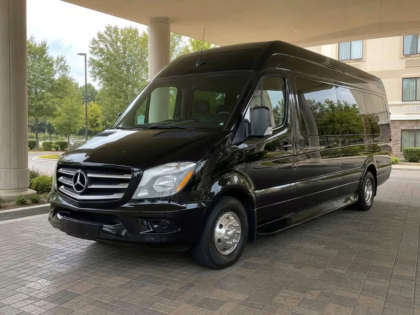 hinesville sprinter van rental with driver tinted windows