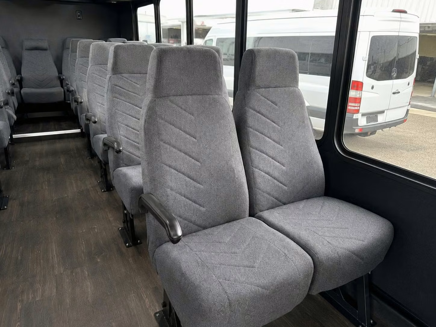 18 passenger minibus inside