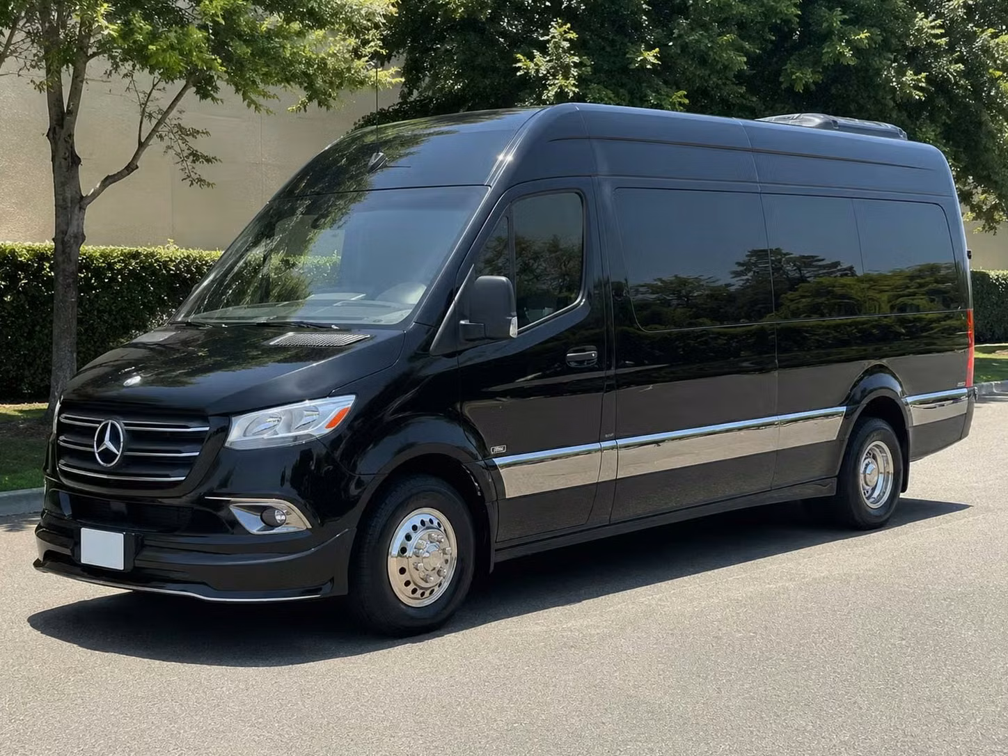 sprinter van with driver